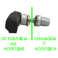 Тормозная колодка V-brake