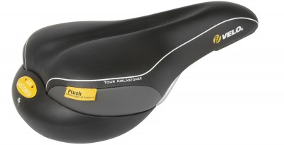 Седло TOUR AIR-LASTOMER 
VELO PLUSH
