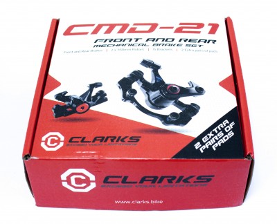 Тормозной набор механический дисковый задний CMD-21 CLARKS