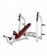 BRONZE GYM H-025 Скамья для жима с положительным наклоном (ЧЕРНЫЙ)