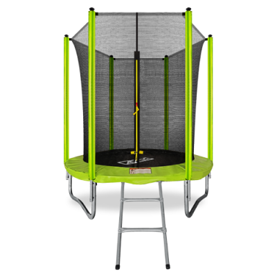 ARLAND Батут 6FT с внутренней страховочной сеткой и лестницей (Light green) (СВЕТЛО-ЗЕЛЕНЫЙ)