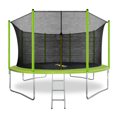 ARLAND Батут 14FT с внутренней страховочной сеткой и лестницей (Light green) (СВЕТЛО-ЗЕЛЕНЫЙ)