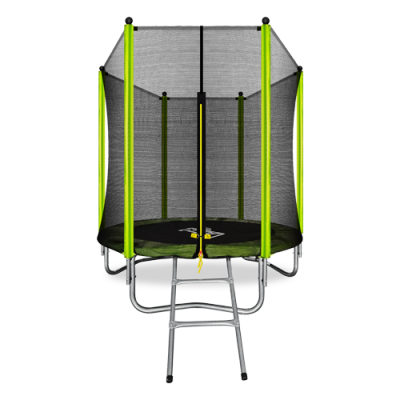 ARLAND Батут 6FT с внешней страховочной сеткой и лестницей (Light green) (СВЕТЛО-ЗЕЛЕНЫЙ)