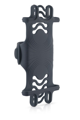 Держатель для смартфона 07-170012 силиконовый НА ВЫНОС универс. 4.0'-6.0' BIKE TIE PRO синий BONE