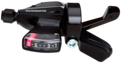 Переключатель ALTUS ESLM3158RA 2-3187 RAPIDFIRE PLUS 8ск. прав трос. нерж. инд. уп. черный SHIMANO