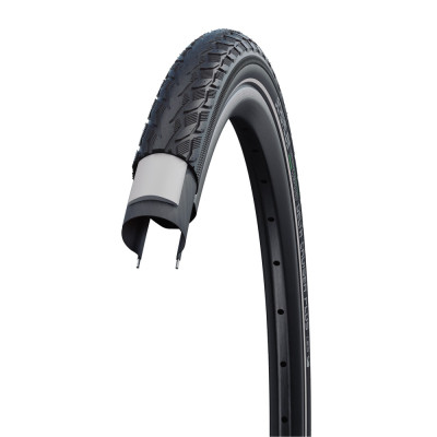 Покрышка. 28x1.75 (47-622) 05-11101079.01 DELTA CRUISER PLUS Punctur B/B+RT HS431 GREEN 50EP SCHWALBE