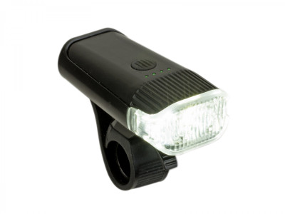 Фара 8-12002312 1д. CREE 800люм./6ф. A-Vision LI-ion АКБ 1500 MAh USB-заряд.+кабель, 97гр,  черная AUTHOR