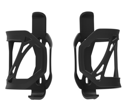 Флягодерж-ль 00-170417 боковой, универсальное крепление на правую или левую сторону, пластиковый черный HORST