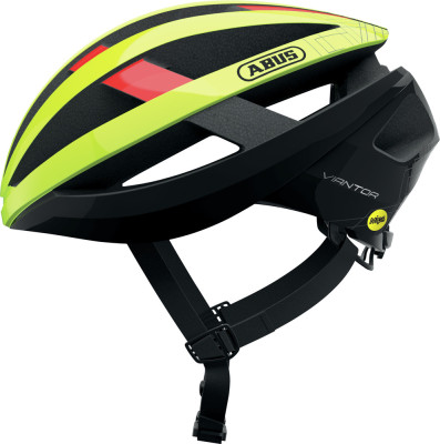 Шлем 05-0089215 MTB/Racing Viantor MIPS M(52-58) 18 вент отв. микрорегулировка размера, 290гр, neon yellow желтый ABUS